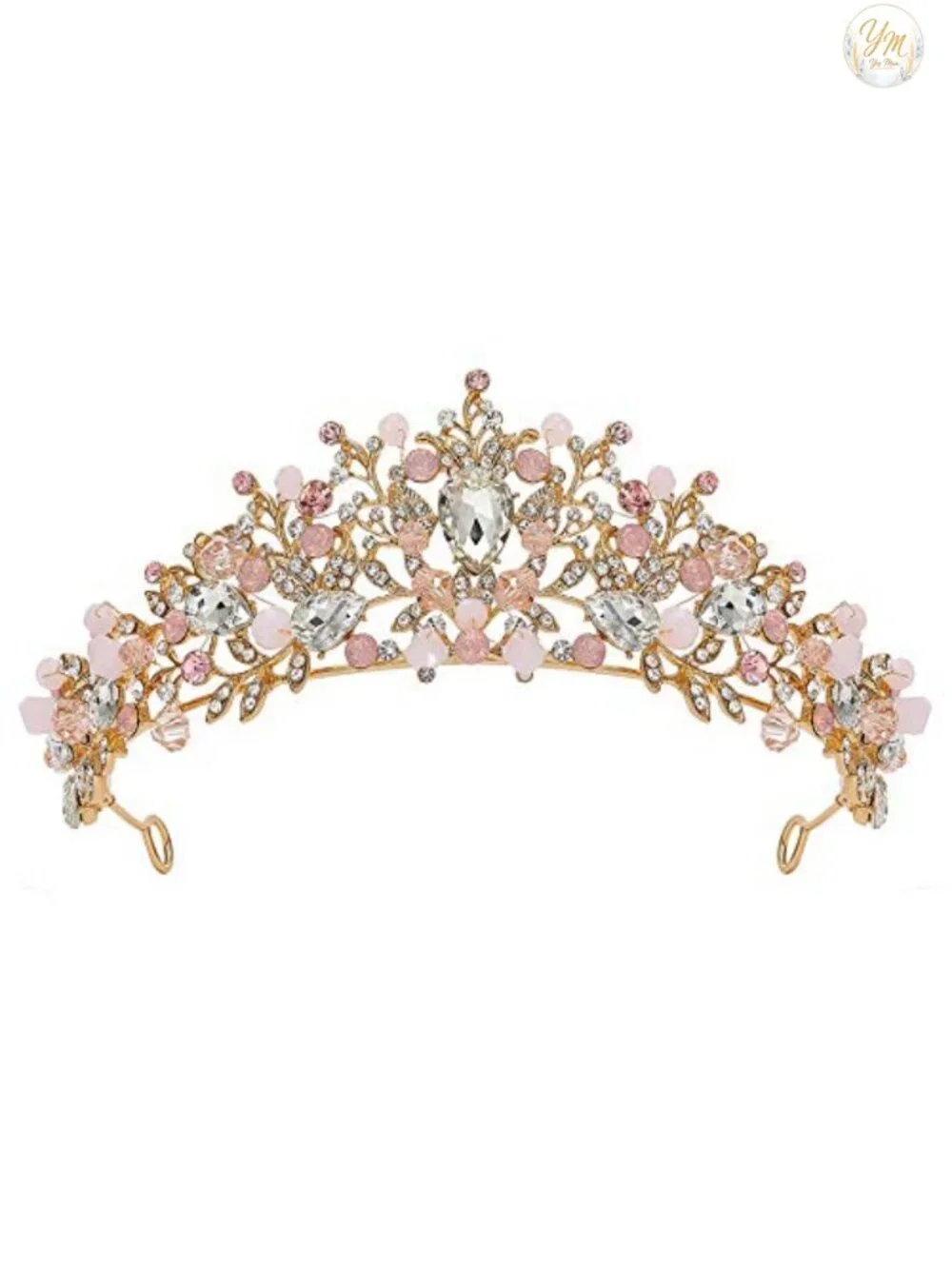 Sparkling Rhinestone Tiara for Women Wedding Bridal Crown Queen Princess